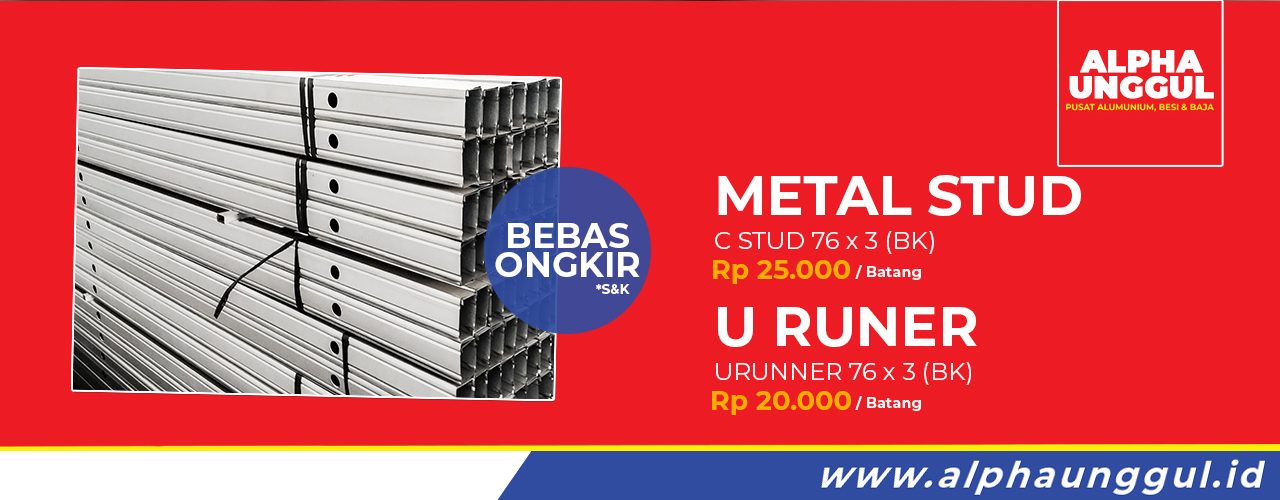 POSTER CSTUD & U RUNNER BARU