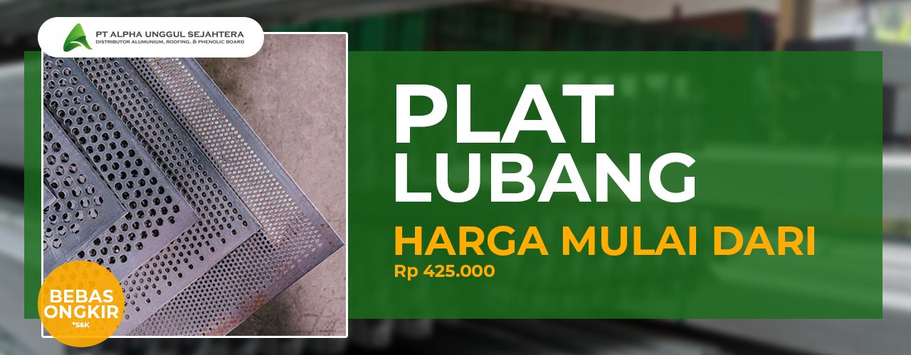 POSTER PLAT LUBANG